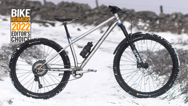 a starling roost with a graphic next to it saying "Bike Rumor! 2022 Editor's Choice"