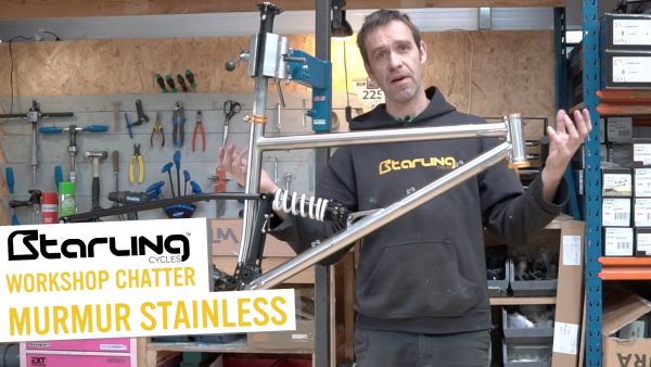 a video thumbnail to "workshop chatter" murmur stainless