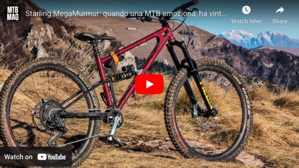 Youtube thumbnail for Starling Cycles MEgamurmur review MTBMAG