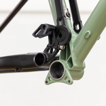 bottom bracket and swing arm assembly